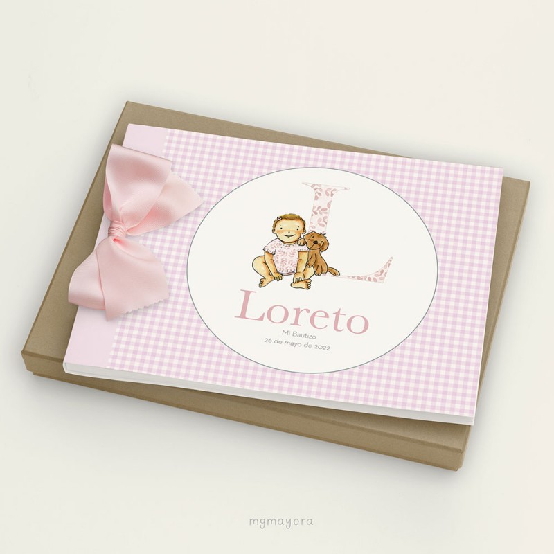 Libro del bebé Niña LORETO