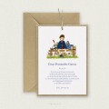 Invitación Comunión Kraft Niño CÉSAR