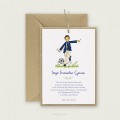 Invitación Comunión Kraft Niño ÍÑIGO