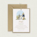 Invitación Comunión Kraft Niño HUGO