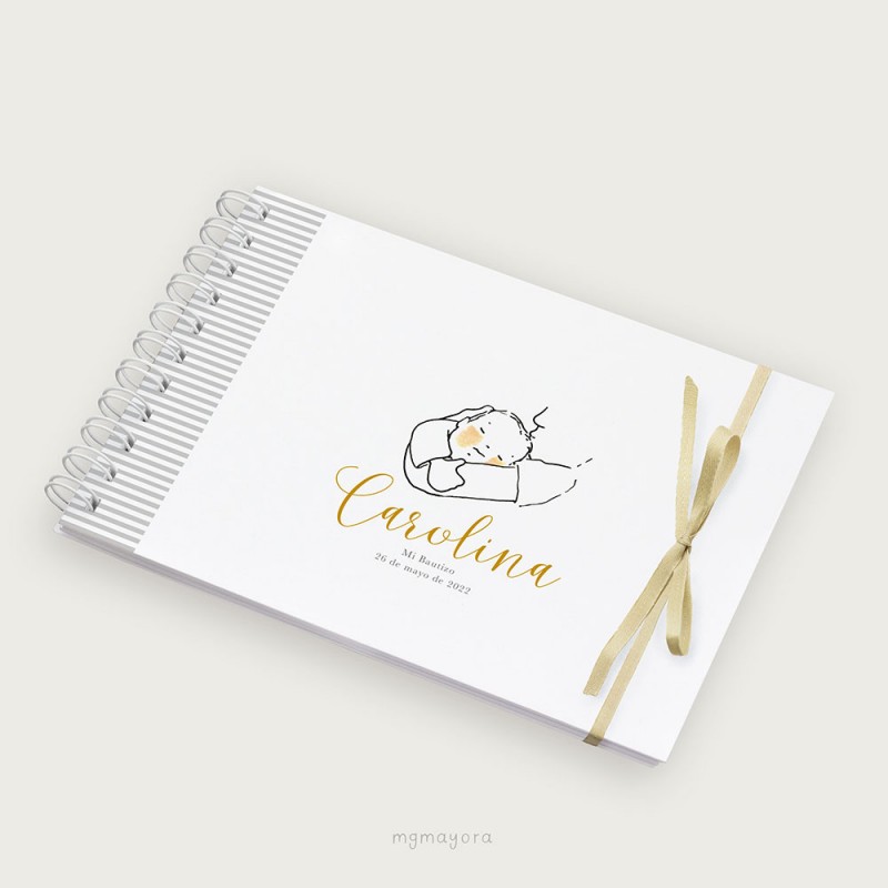 Álbum Bautizo Mini CAROLINA